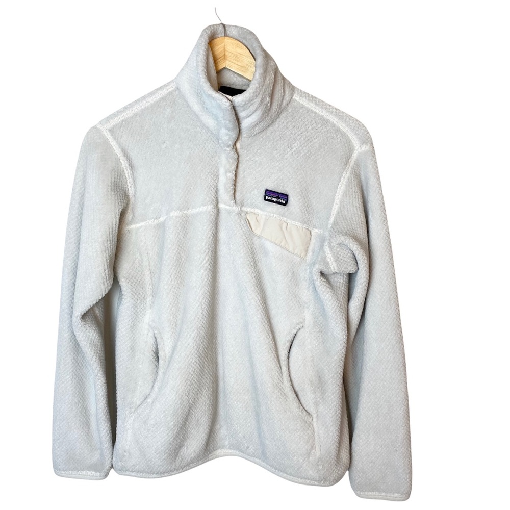 Patagonia T-Snap Fleece Pullover Medium Retool Has Stains